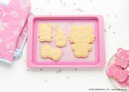 Hello Kitty® 50th Anniversary Quarter Sheet and Non-Stick Baking Mat Set