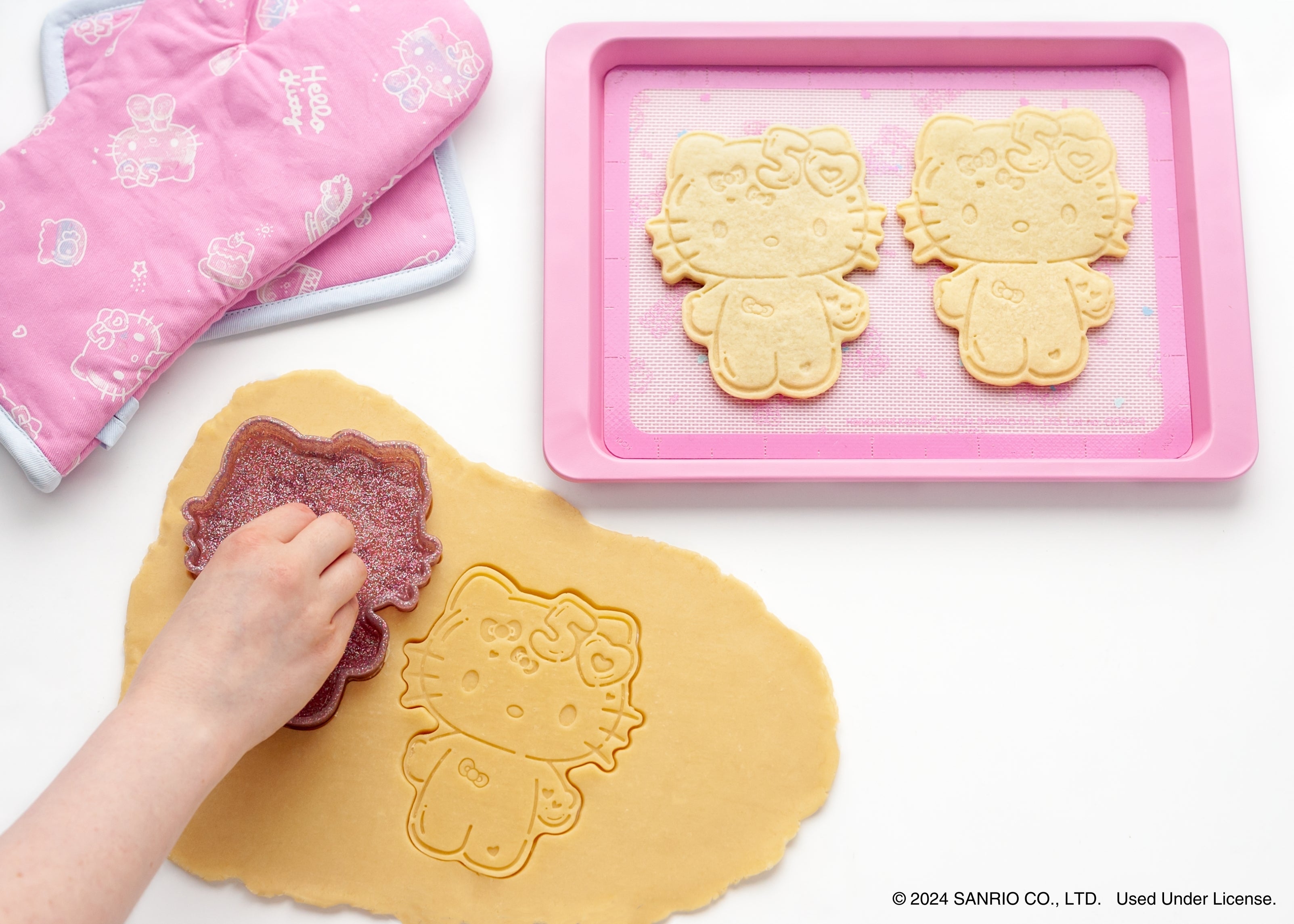 Hello Kitty® 50th Anniversary Cookie Stamp and Cutter