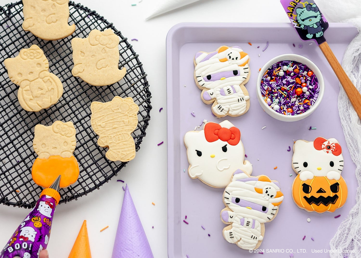 Hello Kitty® Halloween Cookie Stamps - Set of 3