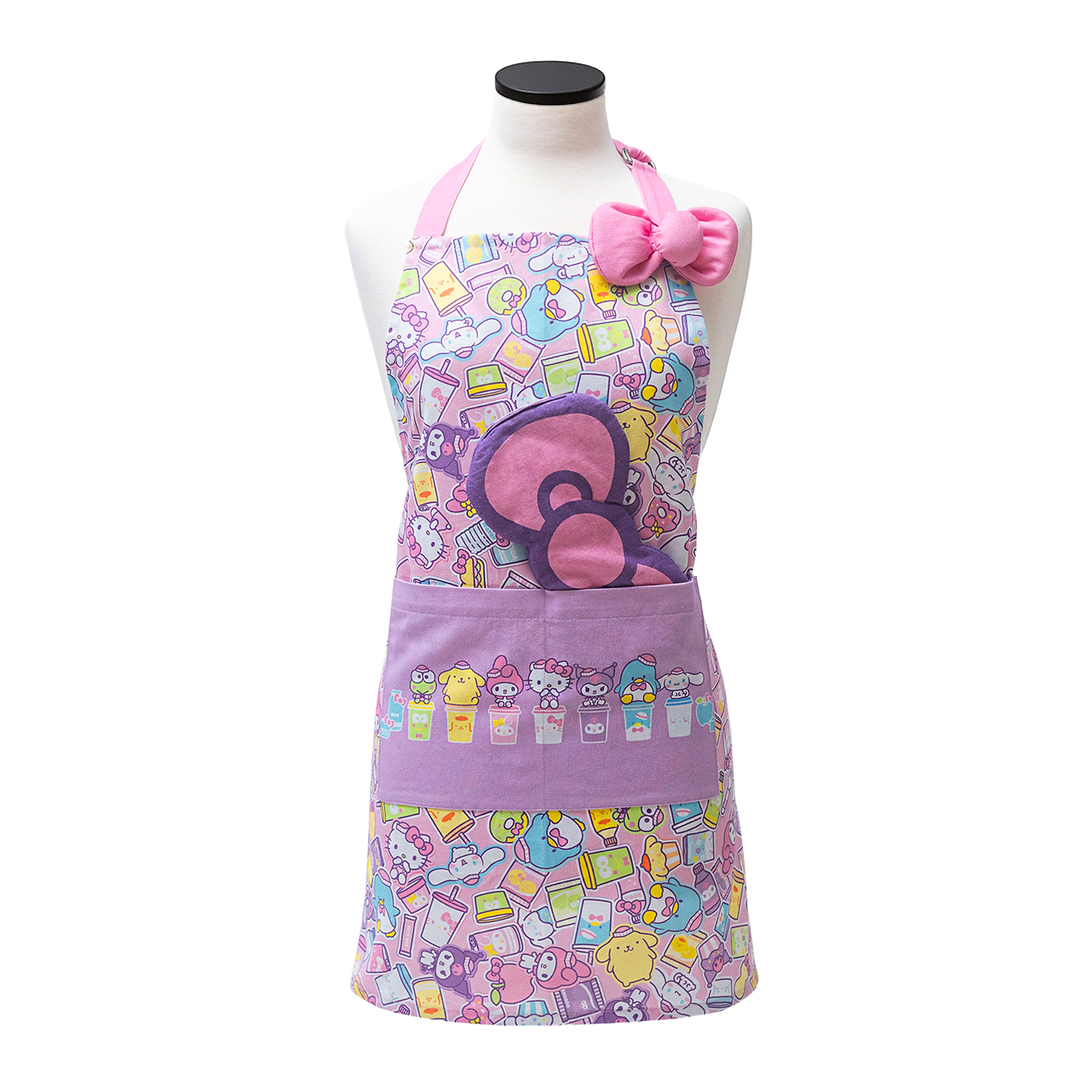 Hello Kitty® and Friends Snack Shop Adult Apron and Potholder Set