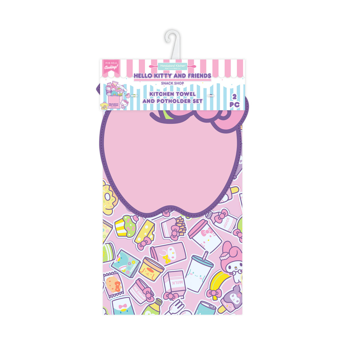 Hello Kitty® and Friends Snack Shop Kitchen Towel and Potholder Set