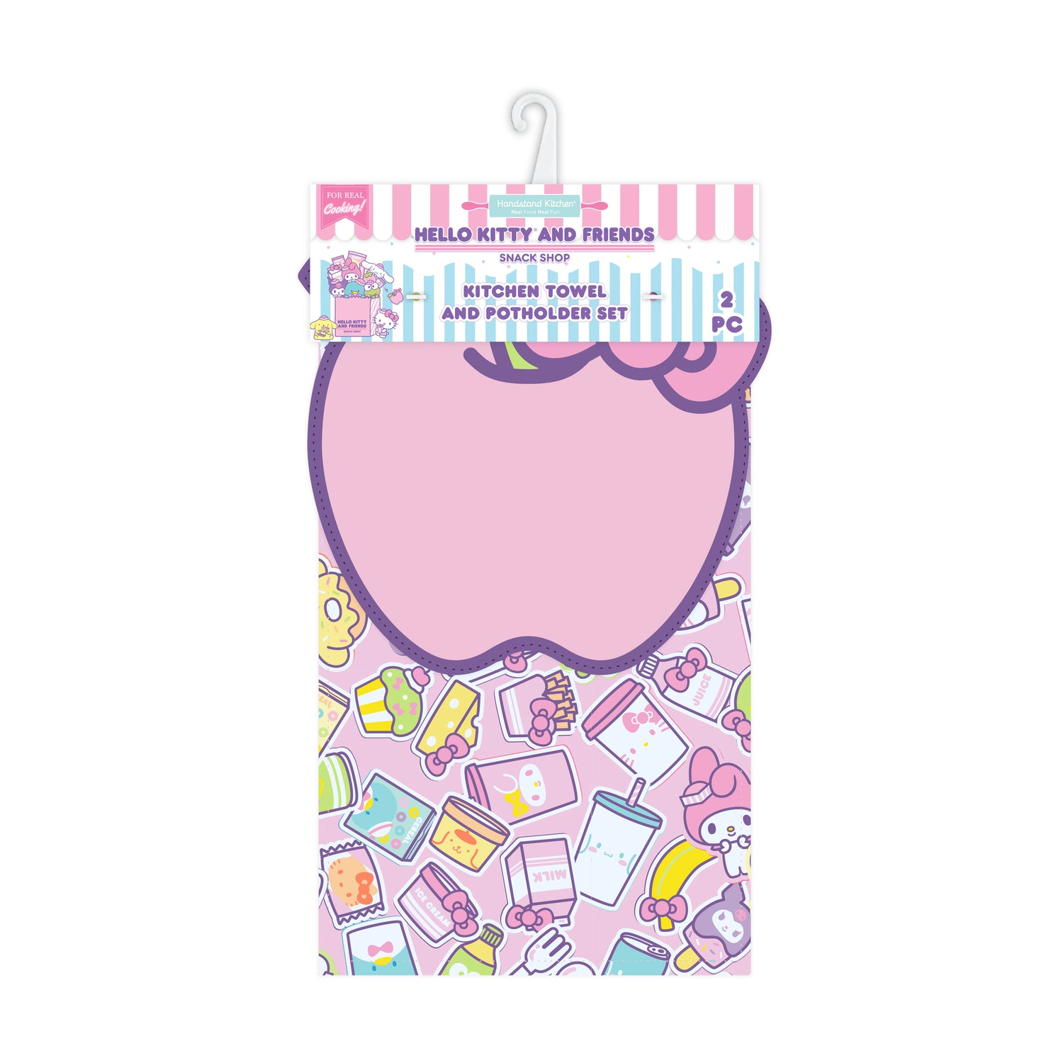 Hello Kitty® and Friends Snack Shop Kitchen Towel and Potholder Set