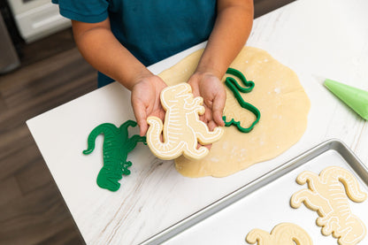 Press-O-Saurus Cookie Stamp and Cutter
