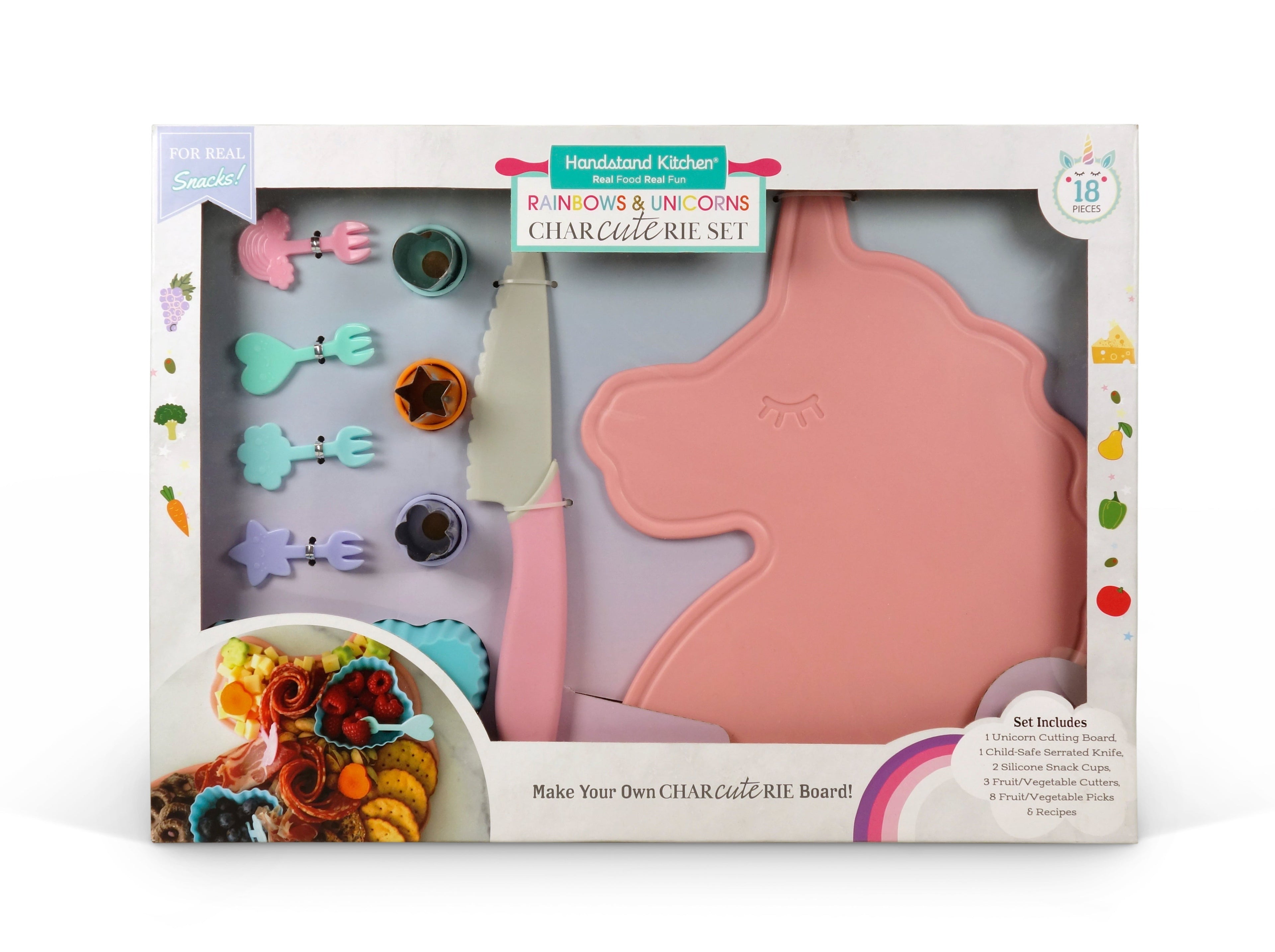 Rainbows &amp; Unicorns CHARcuteRIE Set