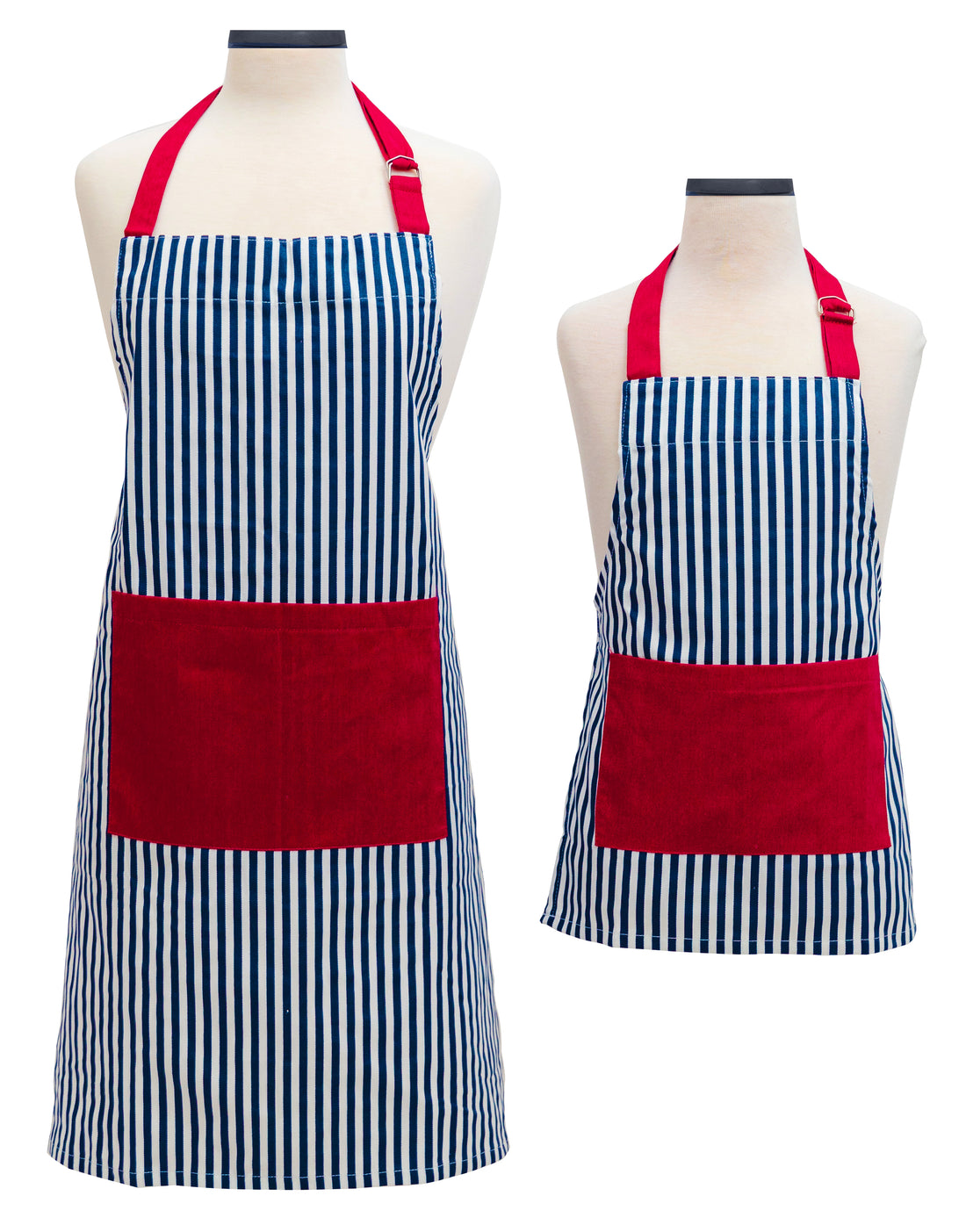 Striped Adult and Youth Apron Boxed Set