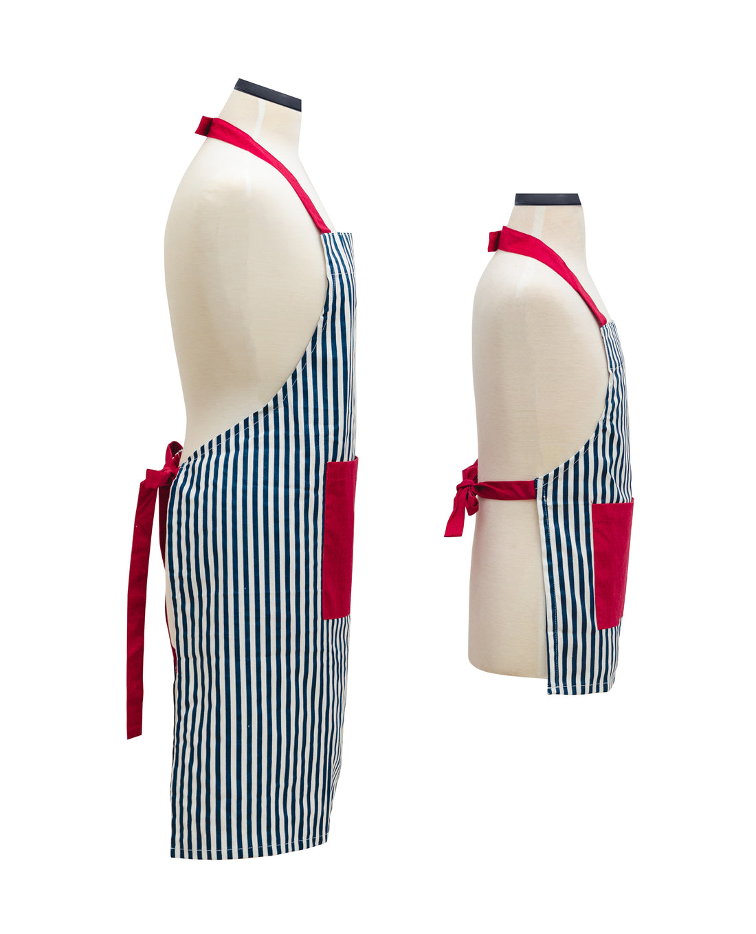 Striped Adult and Youth Apron Boxed Set