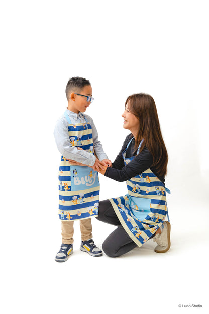Bluey Adult and Youth Apron Set