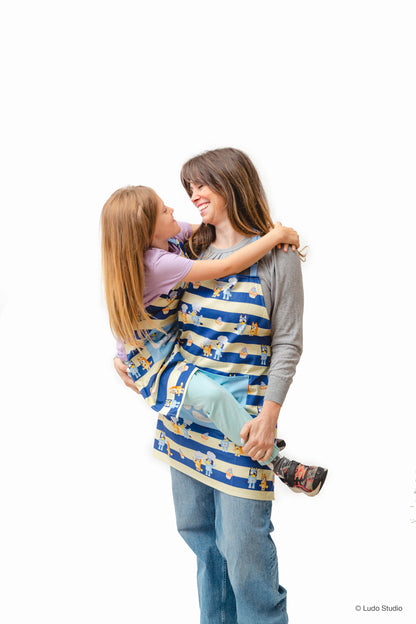 Bluey Adult and Youth Apron Set