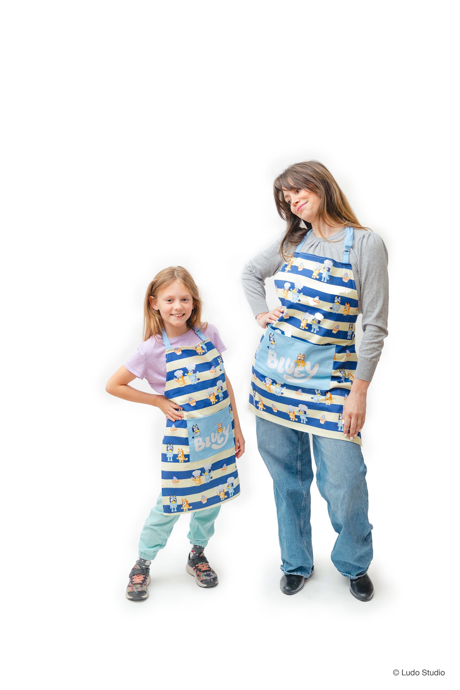 Bluey Adult and Youth Apron Set