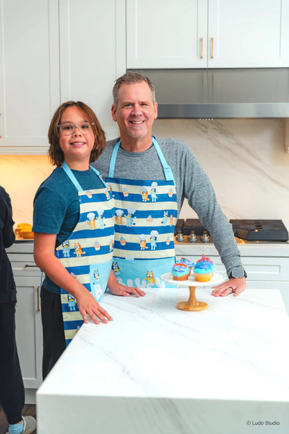 Bluey Adult and Youth Apron Set