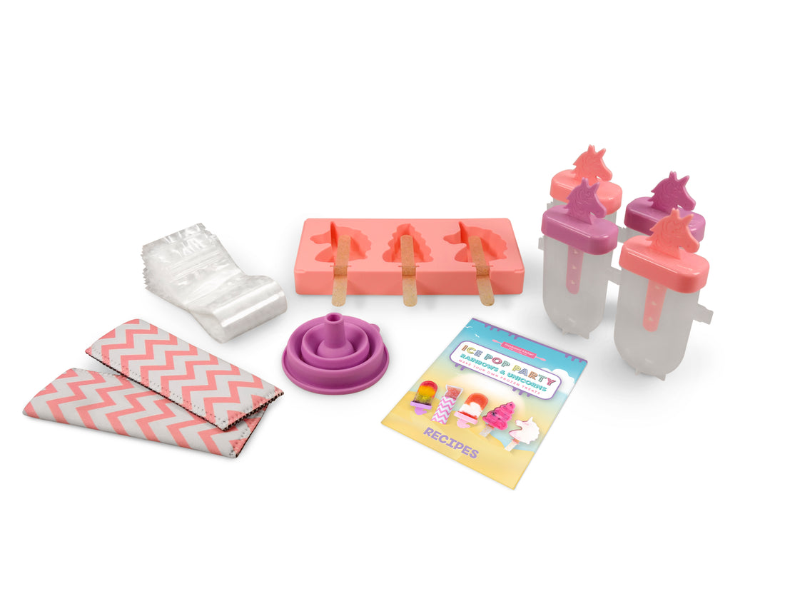 out of box image of Ice Pop Party Rainbows & Unicorns
