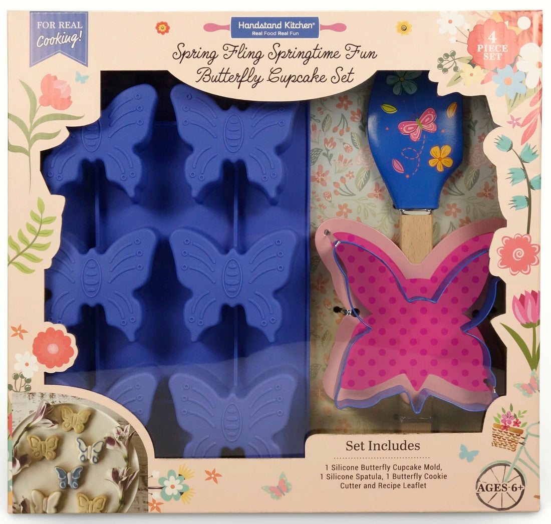 In box Image of Spring Fling Butterfly Baking Set