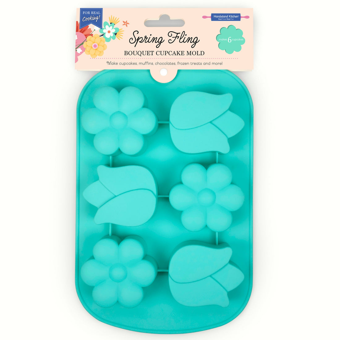 Image of Spring Fling Bouquet Cupcake Mold