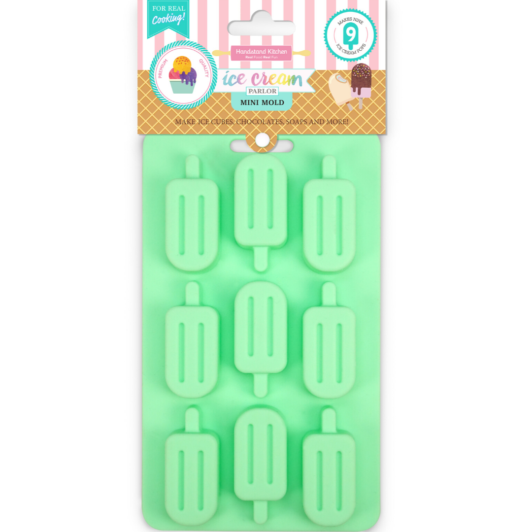 Popsicle Shaped Silicone Baking Cupcake Mold
