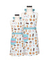 Out of box image of Milk & Cookies Adult & Youth Apron Boxed Set